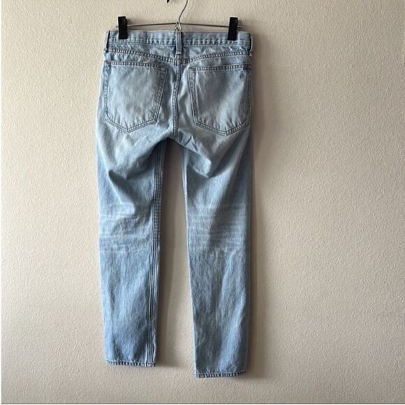 Rag & Bone The Dre Skinny in Convoy Skinny Motto Distressed Jeans - Picture 7 of 13